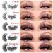 10 Styles IFLOVEDEKD 25mm Dramatic Fake Mink Fluffy Lashes - 10 Pairs - Buy Online on GoSupps.com