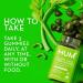 HUM Celery Juice Fiber Gummies - Daily Detox Support with Chlorophyll & Prebiotic Fiber - Buy Online on GoSupps.com