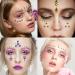 8 Sheets Self-Adhesive Rhinestone Face Jewels for Makeup, Crafts, and Nail Art - Festival and Carnival Fairy Style Rhinestone Stickers - Buy Online on GoSupps.com