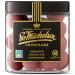 SV.Michelsen chocolate liquorice with white chocolate & strawberries - 150g - royal Danish court supplier gluten -free liquorice Danish chocolate gourmet liquid balls sweets gift