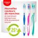 Colgate Zig-Zag Medium Toothbrush - Eco-Friendly Handle with 25% Recycled Plastic - Pack of 3 | International Shipping Available - Buy Online on GoSupps.com