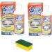 2 x 500ml Oven Pride Complete Oven Cleaner Kit With 1 Big Degreaser Sponge And Instructions | Bags For Cleaning Oven Racks | HG Oven | Grill & Barbecue Cleaner Spray | Easy To Use - Buy Online on GoSupps.com
