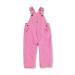 Carhartt Baby Girls' Canvas Bib Overall Months 2 Years Pink