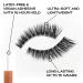 Eylure Luxe Cashmere No. 6 False Lashes with Adhesive - 1 Pair | Long-Lasting Glamorous Eyelashes - Buy Online on GoSupps.com