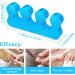 Molain 4 Pack Silicone Toe Separator for Feet Gel Nail Polish Toe Spacers for Men and Women Straighteners and Correctors for Overlapping Toes Bunions Hammer Toe Foot Pain Relief Style C - Buy Online on GoSupps.com