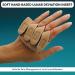Rolyan Soft Hand-Based Ulnar Deviation Insert - Small Right Hand | Joint Alignment Splint Insert for Pain Relief and Mobility - Buy Online on GoSupps.com