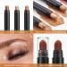 Vtrem 3 PCS Eyeshadow Stick Set - Neutral Cream Matte Eye Highlighter & Eyeliner Crayon Makeup with Brush - Shiny Cosmetics for Perfect Eyes - Buy Online on GoSupps.com