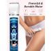 Cayzor Women's Bikini Trimmer & Shaver - 2-in-1 Wet/Dry Electric Body Hair Removal Tool for Painless Grooming - Cordless & Waterproof (White) - Buy Online on GoSupps.com