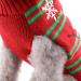 Shop Hrttsy Christmas Dog Sweater - Warm Winter Pullover for Small & Medium Dogs - Red-Green Striped Snowman Costume - Buy Online on GoSupps.com