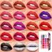 DE'LANCI 18-Color Lipstick Palette | Soft Moisturizing Long Lasting Matte Lipstick Set with Brush & Mirror | Smudge Proof Metallic & Glitter Lip Makeup - Buy Online on GoSupps.com