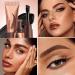 Gel Sourcils Peel Off 2 pcs Brun Rouge Teinture Sourcils Tattoo Longue Dur e Teinture Sourcil Semi-permanent Eyebrow Gel Tint Peel Off for Defined Eyebrows Waterproof et Sans Bavures - 7g (#03) - Buy Online on GoSupps.com