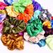 ZZICEN Satin Scrunchies Set - 50 Colors Hair Elastic Bands for Women and Girls - Buy Online on GoSupps.com