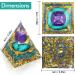 Aquarius Zodiac Amethyst Crystal Pyramid for Positive Energy & Protection | Healing Chakra Stones for Money & Health - Buy Online on GoSupps.com