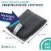 Buy Elexaclean Flush Sponge Pot Cleaner Set - 6-Seater 12x10 cm Washable Microfiber - Dark Gray | Reusable & Large Version - Buy Online on GoSupps.com
