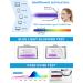 Stylish Cat Eye Blue Light Blocking Reading Glasses for Women - UV Protection Available in Multiple Strengths (1.0 to 3.5) - White Frame - Buy Online on GoSupps.com