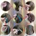 Sparkling Hair Tinsel Kit - 47 Inches, 2400 Strands, 12 Colors - Perfect for Christmas, New Year, Halloween, and Cosplay Parties - Includes 3 Tools - Buy Online on GoSupps.com