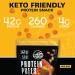 Twin Peaks Nacho Cheese Protein Puffs - Low Carb Keto Friendly (3 Pack, 42g Protein, 4g Carbs) - Buy Online on GoSupps.com