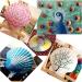 6PCS Large Scallop Shells Crafts - 4''-5'' | DIY Painting, Baking, Beach Wedding Decoration - Buy Online on GoSupps.com