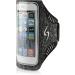 LIFE-SPORTS GEAR Vortex Running Armband Phone Holder - Water Resistant Comfortable Ventilated Velcro Cell Phone Arm Pouch with Clear Screen Access Fits All Phones for Running Hiking Jogging Grey / Black - Buy Online on GoSupps.com