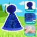Cobee Dog Birthday Bandana Hat Number Set 10 Pieces Dog Boy Birthday Party Supplies Pet Bandana Party Bling Hat with 8 Glitter Number for Small Medium Large Dogs Blue - Buy Online on GoSupps.com