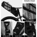 ROCKBROS 100% Waterproof Bicycle Saddle Bag - IPX7 10L Rear Wheel & Seat Bag | Perfect for Cycling Adventures - Buy Online on GoSupps.com
