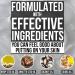 Mens Shampoo for Thicker Hair - Paraben & Sulfate Free Deep Cleansing Strengthening Shampoo | Scalp Care & Daily Hair Cleanser - Buy Online on GoSupps.com