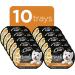Cesar Simply Crafted Wet Dog Food Chicken Flavour 37g Pack of 10 & Simply Crafted Wet Dog Food Chicken Carrots Barley & Spinach 37g Pack of 10 - Buy Online on GoSupps.com