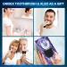 Romooa Ultrasonic Electric Toothbrush with 3 Brush Heads | Rechargeable & Waterproof for Adults | U-Shaped Design for 360 Degree Cleaning - Buy Online on GoSupps.com