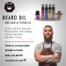 GIBS Beard Hair & Tattoo Oil - Softens & Strengthens Beard Growth, Moisturizes Skin | 4 Scents, 2 Sizes - Nutmeg, Leather, Vanilla, Musk - Buy Online on GoSupps.com