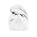 Glov hair turban quick -dry microfiber hair towel towel turban towel with loop and buttons absorbent microfiber hair turban universal size (white)
