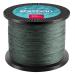Calamus Bastion Braided Fishing Line -Abrasion Resisting Braided Lines  Thin Diameter Superline  Zero Stretch  4 Strand MultiTuf Fiber Braid Line Moss Green 65 LB(0.42mm)-600 Yds