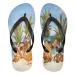 Mnsruu Turquoise Sea Sand Flip Flops Home Hotel Spa Bedroom Travel XXL for Women Men XX-Large