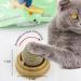 4 Pack Catnip Ball Natural Catnip Toy Rotatable Playing Edible Balls Cat Toys Self-Adhensive Wall Mounted 360 Degree Rotatable Teeth Cleaning Catmint Toy for Cat Kitten Kitty - Buy Online on GoSupps.com