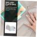 Nail Stencil Card Holder The Pet Steel Plate Hot Stamping Bag 14.5x10.5cm As Shown 1 - Buy Online on GoSupps.com