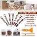 Premium Furniture Repair Kit - 7 Color Wood Markers & Putty for Stains & Scratches | International Shipping Available - Buy Online on GoSupps.com