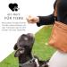 Ostfriesenpfoten Frieda Dog Treats Bag - High-Quality Synthetic Leather Brown Size L Easy-Open Lock Ideal for Walks & Training - Buy Online on GoSupps.com