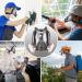 Reusable Respirator full Face Gas Cover Organic Vapor Mask and Anti-fog for Painting mechanical polishing logging welding Against Dust Staining Sanding & Cutting - Buy Online on GoSupps.com