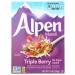 Alpen Triple Berry No Sugar Added Muesli, Swiss Style Muesli Cereal, Whole Grain, Non-GMO Project Verified, Heart Healthy, Kosher, Vegan, Made With Real Fruit, No Sugar Added, 10 Oz Box