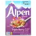 Alpen Triple Berry No Sugar Added Muesli, Swiss Style Muesli Cereal, Whole Grain, Non-GMO Project Verified, Heart Healthy, Kosher, Vegan, Made With Real Fruit, No Sugar Added, 10 Oz Box