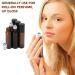 LotFancy 6pc 10ml Amber Glass Roller Bottles with Stainless Steel Roller Balls & Droppers - Buy Online on GoSupps.com