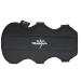 SAS 7.5" Archery Bow Range Arm Guard One Size with 3 Straps Black