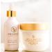 Promise Pregnancy Skin Care for Stretch Mark Prevention Scars and Dry Skin Ultra-Hydrating Belly Butter and Bump Oil for Pregnant Women Vegan Non-Toxic Set
