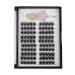 Bodermincer Home Eyelash Extension Thick Segmented 3D Effect Glue Bonded Individual Eyelash Extension Eyelashes Bunches Professional Makeup False Eyelashes (12MM)