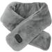 Shop Heated Neck Wrap | Soft & Breathable Vibration Massage Scarf - USB-Powered Outdoor Warmth (Dark Gray) - Buy Online on GoSupps.com