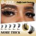 Veleasha 80D Fluffy Lash Clusters - 192PCS D Curl Volume Eyelash Extensions 10-18mm - Soft DIY Cluster Lashes for Home Use - Buy Online on GoSupps.com