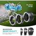 Movo MT-S68 3-Piece AF Chrome Macro Extension Tube Set for Sony Alpha DSLR Camera - A-Mount Lens System (12mm, 20mm, 36mm) - Ideal for Close-Up Photography - Buy Online on GoSupps.com