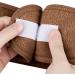 LADES Spa Headband - Adjustable Towel Hairband for Women - Brown Magic Sticker Facial Makeup Hairband - Buy Online on GoSupps.com