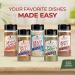Spiced Up by Chef Calvin Italian Seasoning Blend - Natural Tuscan Seasoning for Steaks, Pasta, and Veggies - 6 Pack 3.9 oz/110 g - Buy Online on GoSupps.com