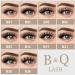 B&Q Eyelash Extension Kit B07 | 72Pcs Individual Lashes | Cluster Lashes DIY Kit with Tweezers and Bond | D-8-16 MIX B 07-Kit - Buy Online on GoSupps.com