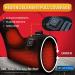 Creatrill Heated Achilles Tendonitis/Plantar Fasciitis Foot Ankle Wrap | Moist Heat Therapy Pad for Pain Relief - Sprains, Strains, Arthritis, Torn Tendons - Buy Online on GoSupps.com